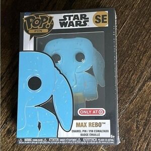 Funko Pop Pin Star Wars Max Rebo Target Exclusive SE Enamel Pin New Sealed